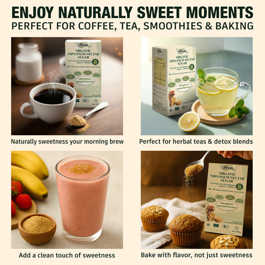 Coconut organic Nipa palm sugar