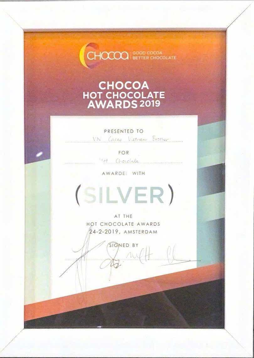 Silver Victory at the 2019 Chocoa Hot Chocolate Competition in Amsterdam