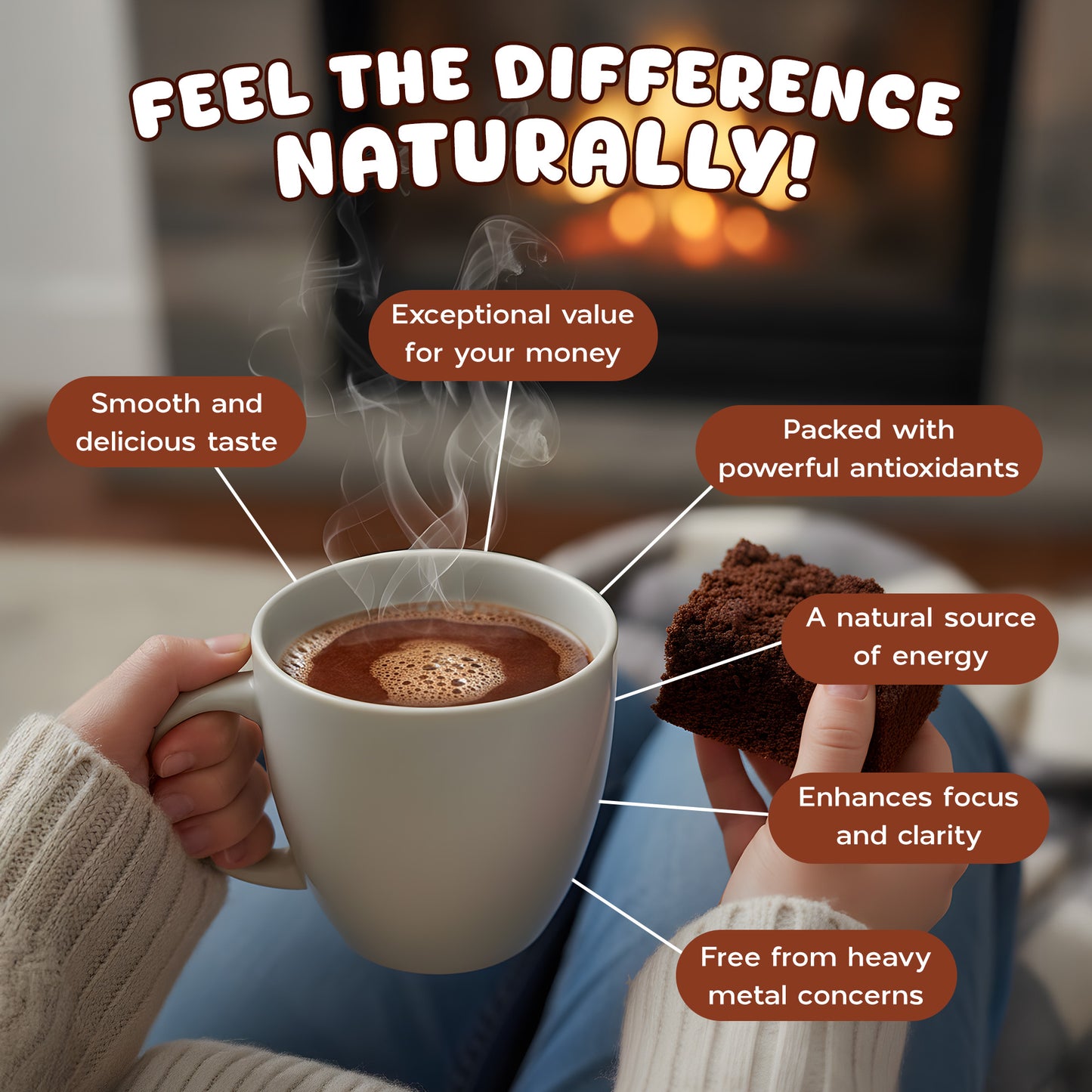Grevista 100% pure cacao powder - Organic cocoa powder unsweetend, Non alkalized. Rich Flavonoid